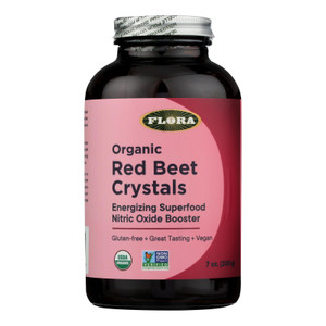 Flora - Red Beet Crystals - 1 Each-7 Oz Flora - Red Beet Crystals - 1 Each-7 Oz