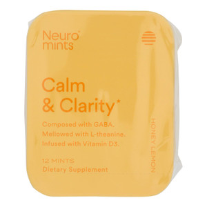 Neuro - Mint Calm&clrty Honey&lem - Case Of 12-12 Ct Neuro - Mint Calm&clrty Honey&lem - Case Of 12-12 Ct