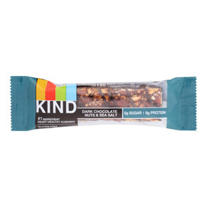 Kind - Bar Dark Chocolate Nuts Sea Salt - Case Of 12 - 1.4 Ounces Kind - Bar Dark Chocolate Nuts Sea Salt - Case Of 12 - 1.4 Ounces