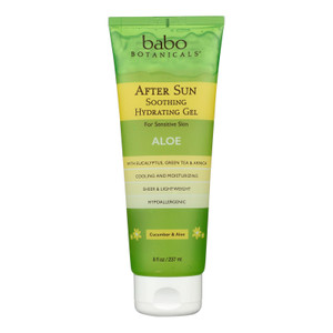 Babo Botanicals - After Sun Soothing Gel - 1 Each - 8 Oz Babo Botanicals - After Sun Soothing Gel - 1 Each - 8 Oz