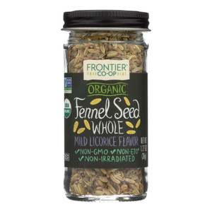 Frontier Herb Fennel Seed - Organic - Whole - 1.28 Oz Frontier Herb Fennel Seed - Organic - Whole - 1.28 Oz