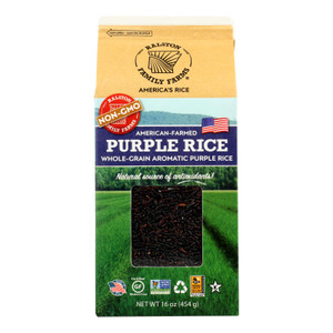 Ralston Family Farms - Rice Purple - Case Of 6-16 Oz Ralston Family Farms - Rice Purple - Case Of 6-16 Oz
