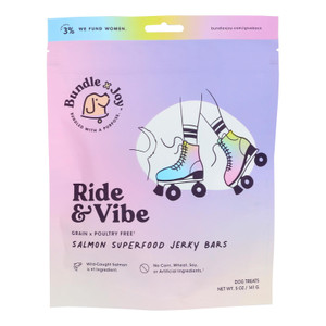 Bundle X Joy - Dog Treat Jerky Bar Salmon - Case Of 6-5 Ounces Bundle X Joy - Dog Treat Jerky Bar Salmon - Case Of 6-5 Ounces