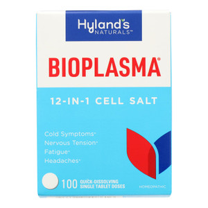 Hyland's - Bioplasma 12 In 1 Cell Salt - 1 Each-100 Tablets Hyland's - Bioplasma 12 In 1 Cell Salt - 1 Each-100 Tablets