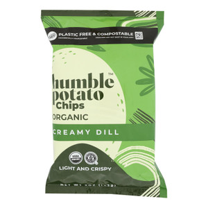 Humble Potato Chips - Chips Potato Creamy Dill - Case Of 12-5 Oz Humble Potato Chips - Chips Potato Creamy Dill - Case Of 12-5 Oz
