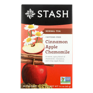 Stash Tea - Tea Herbal Cinnamon Apple Chamomile - Case Of 6-20 Bags Stash Tea - Tea Herbal Cinnamon Apple Chamomile - Case Of 6-20 Bags