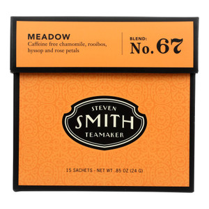 Smith Teamaker Herbal Tea - Meadow - Case Of 6 - 15 Bags Smith Teamaker Herbal Tea - Meadow - Case Of 6 - 15 Bags
