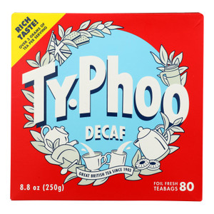 Typhoo Tea - Tea Decaf - Case Of 6 - 80 Ct Typhoo Tea - Tea Decaf - Case Of 6 - 80 Ct