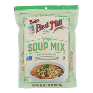 Bob's Red Mill - Soup Mix Vegi - Case Of 4-28 Oz Bob's Red Mill - Soup Mix Vegi - Case Of 4-28 Oz