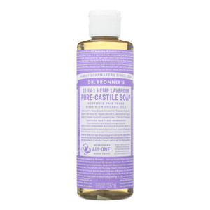 Dr. Bronner's - Castile Liquid Sp Lanvdr - 1 Each-8 Fz