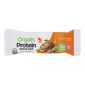 Orgain Organic Protein Bar - Peanut Butter - Case Of 12 - 1.40 Oz Orgain Organic Protein Bar - Peanut Butter - Case Of 12 - 1.40 Oz