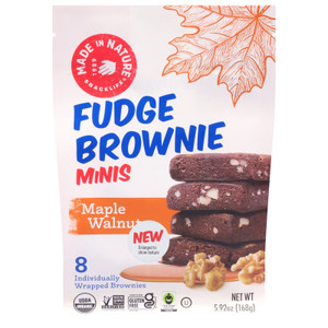 Made In Nature - Fdg Brownie Og2 Mpl Walnt - Cs Of 6-5.92 Oz