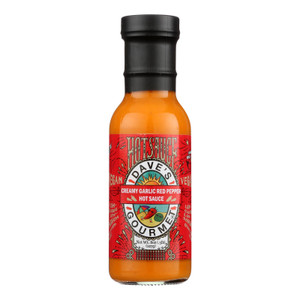 Dave's Gourmet - Hot Sauce - Creamy Garlic Red Pepper - Case Of 6 - 8 Fl Oz Dave's Gourmet - Hot Sauce - Creamy Garlic Red Pepper - Case Of 6 - 8 Fl Oz
