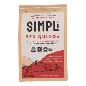 Simpli - Quinoa Red Regeneratv - Case Of 8-12 Oz Simpli - Quinoa Red Regeneratv - Case Of 8-12 Oz