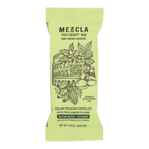 Mezcla - Bar Italian Pistach Choc - Cs Of 12-1.4 Oz Mezcla - Bar Italian Pistach Choc - Cs Of 12-1.4 Oz