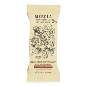 Mezcla - Bar Spanish Alm Btr Choc - Cs Of 12-1.4 Oz Mezcla - Bar Spanish Alm Btr Choc - Cs Of 12-1.4 Oz