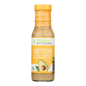Primal Kitchen Vinagrette - Honey Mustard - Case Of 6 - 8 Oz. Primal Kitchen Vinagrette - Honey Mustard - Case Of 6 - 8 Oz.