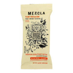 Mezcla - Bar Peruvian Cocoa Pbtr - Cs Of 12-1.4 Oz Mezcla - Bar Peruvian Cocoa Pbtr - Cs Of 12-1.4 Oz