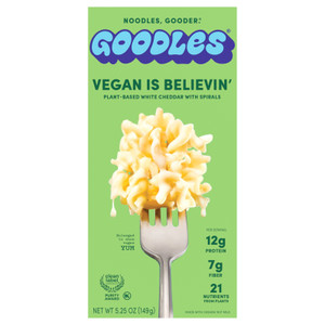Goodles - Mac&chs Vegan Is Believin - Cs Of 12-5.25 Oz Goodles - Mac&chs Vegan Is Believin - Cs Of 12-5.25 Oz
