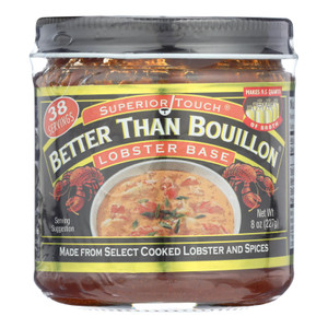 Better Than Bouillon Seasoning - Lobster Base - Case Of 6 - 8 Oz. Better Than Bouillon Seasoning - Lobster Base - Case Of 6 - 8 Oz.