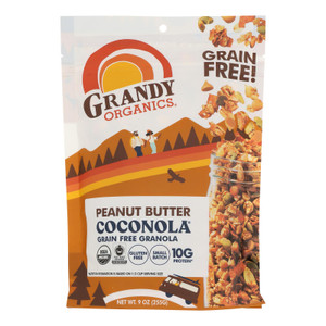 Grandy Organics - Coconola Organic Peanut Butter - Case Of 6-9 Ounces