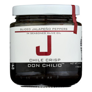 Don Chilio - Chile Crisp Jalapeno - Case Of 6 - 5 Oz Don Chilio - Chile Crisp Jalapeno - Case Of 6 - 5 Oz