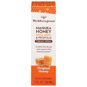 Wedderspoon - Throat Spray Orig Honey - Ea Of 1-1 Fz Wedderspoon - Throat Spray Orig Honey - Ea Of 1-1 Fz