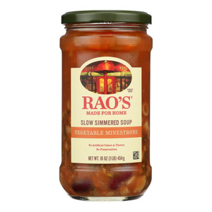 Rao's Specialty Food - Soup Veg Minestrone - Case Of 6 - 16 Oz Rao's Specialty Food - Soup Veg Minestrone - Case Of 6 - 16 Oz
