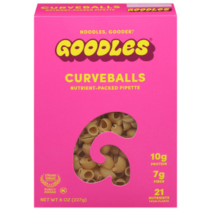 Goodles - Pasta Curveballs - Cs Of 12-8 Oz Goodles - Pasta Curveballs - Cs Of 12-8 Oz