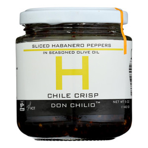 Don Chilio - Chile Crisp Habanero - Case Of 6 - 5 Oz Don Chilio - Chile Crisp Habanero - Case Of 6 - 5 Oz