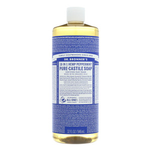 Dr. Bronner's - Castile Liquid Sp Pprmnt - 1 Each-32 Fz Dr. Bronner's - Castile Liquid Sp Pprmnt - 1 Each-32 Fz