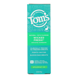 Tom's Of Maine - Tp Wicked Frsh Sprmnt Ice - Cs Of 6-4 Oz Tom's Of Maine - Tp Wicked Frsh Sprmnt Ice - Cs Of 6-4 Oz