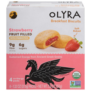 Olyra - Brkfst Bsct Og2 Strwbry - Cs Of 6-5.3 Oz Olyra - Brkfst Bsct Og2 Strwbry - Cs Of 6-5.3 Oz