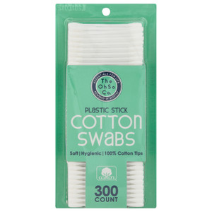 The Ohso Co - Cotton Swabs Plastic Stk - Cs Of 32-300 Ct