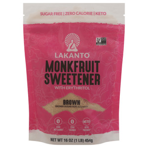 Lakanto - Sweetner Monkfruit Brown - Cs Of 8-16 Oz