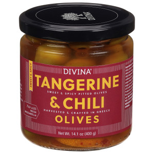 Divina - Olives Tangrne Chili - Cs Of 6-14.1 Oz Divina - Olives Tangrne Chili - Cs Of 6-14.1 Oz