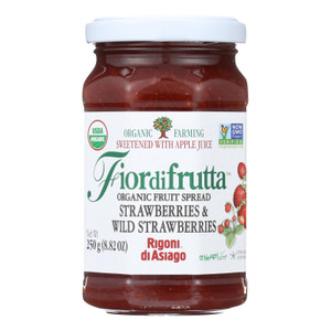 Fiordifrutta Organic Fruit Spread Strawberry - Fruit Spread Strawberry - Case Of 6 - 8.82 Oz. Fiordifrutta Organic Fruit Spread Strawberry - Fruit Spread Strawberry - Case Of 6 - 8.82 Oz.