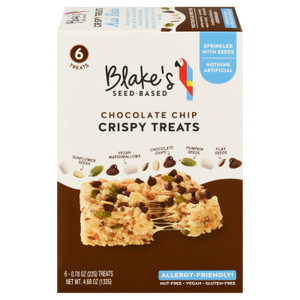 Blake's Seed Based - Crispy Treat Choco Chip - Cs Of 6-6/.78 Oz Blake's Seed Based - Crispy Treat Choco Chip - Cs Of 6-6/.78 Oz