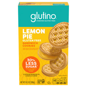 Glutino - Cookie Lemon Pie - Cs Of 8-10.5 Oz Glutino - Cookie Lemon Pie - Cs Of 8-10.5 Oz