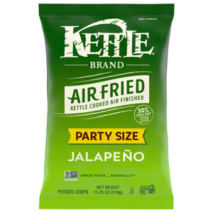 Kettle Brand - Chips Air Fried Jalapeno - Cs Of 9-11.25 Oz Kettle Brand - Chips Air Fried Jalapeno - Cs Of 9-11.25 Oz