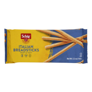 Schar Italian Breadsticks Gluten Free - Case Of 10 - 5.3 Oz. Schar Italian Breadsticks Gluten Free - Case Of 10 - 5.3 Oz.