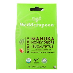 Wedderspoon - Hny Drp Og2 Mnka Euclypt - Ea Of 1-4 Oz Wedderspoon - Hny Drp Og2 Mnka Euclypt - Ea Of 1-4 Oz