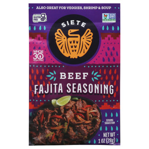 Siete - Seasoning Beef Fajita - Cs Of 12-1 Oz Siete - Seasoning Beef Fajita - Cs Of 12-1 Oz