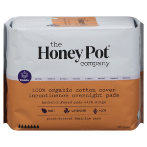 The Honey Pot - Pad Incont Herbal Ovrnt - Ea Of 1-16 Ct The Honey Pot - Pad Incont Herbal Ovrnt - Ea Of 1-16 Ct