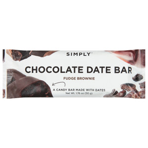Simply Gum - Date Bar Trpl Cacao Choc - Cs Of 12-1.76 Oz Simply Gum - Date Bar Trpl Cacao Choc - Cs Of 12-1.76 Oz