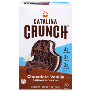 Catalina Crunch - Cky Sndwch Choc Vanilla - Cs Of 6-5.9 Oz Catalina Crunch - Cky Sndwch Choc Vanilla - Cs Of 6-5.9 Oz
