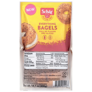 Schar - Bagel Everything - Cs Of 4-14.1 Oz Schar - Bagel Everything - Cs Of 4-14.1 Oz