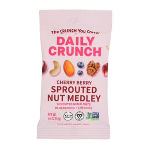 Daily Crunch - Nuts Mixd Chry Bry Medley - Cs Of 8-1.5 Oz Daily Crunch - Nuts Mixd Chry Bry Medley - Cs Of 8-1.5 Oz