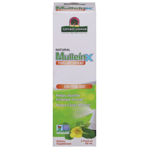 Nature's Answer - Mull X Throat Spray - Ea Of 1-2 Fz Nature's Answer - Mull X Throat Spray - Ea Of 1-2 Fz