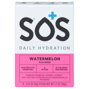Sos Hydration - Hydration Mix Watermelon - Ea Of 1-8 Ct Sos Hydration - Hydration Mix Watermelon - Ea Of 1-8 Ct